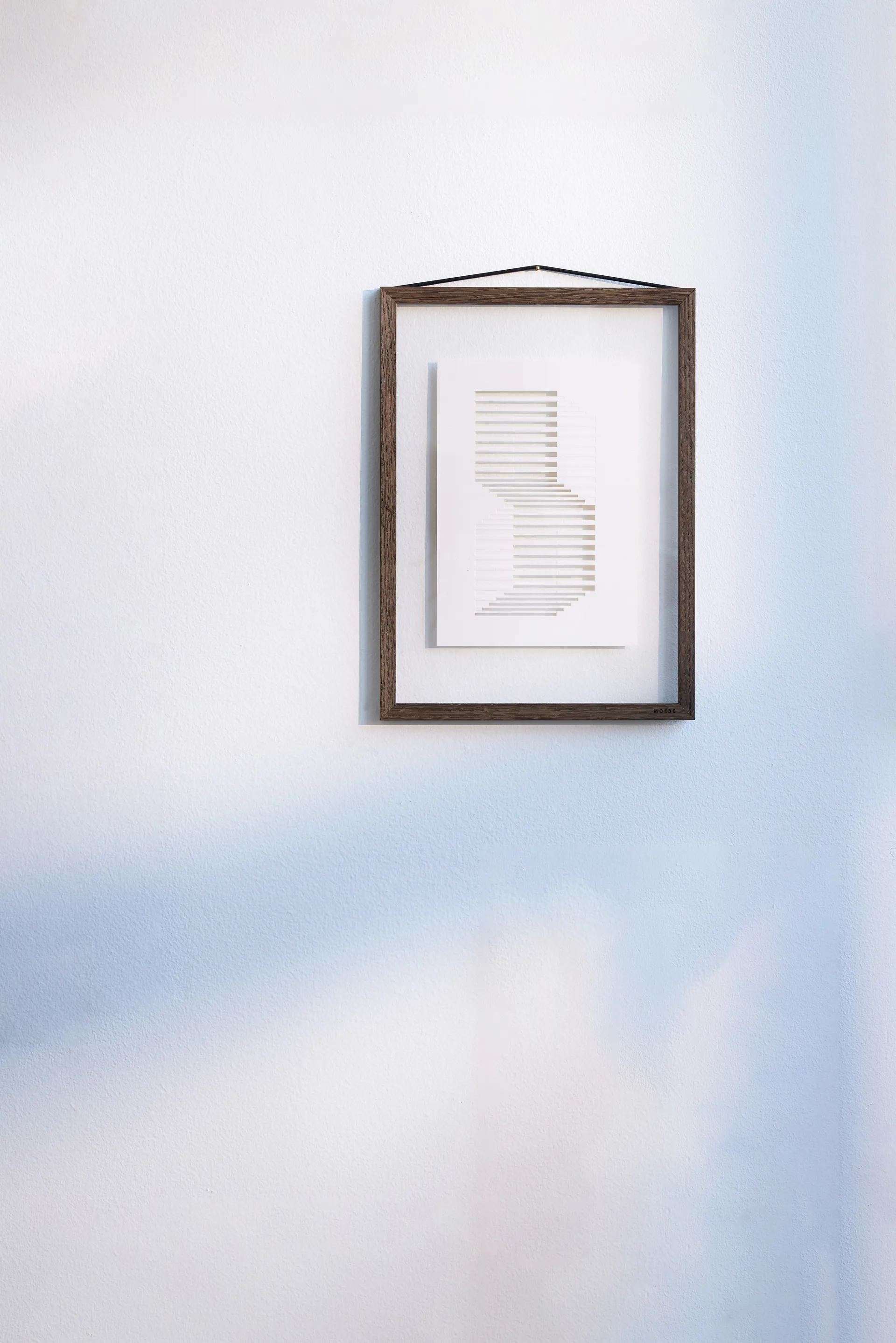 Moebe 框架 A5 16.5x22.7 cm, Smoked 自然木色 MOEBE