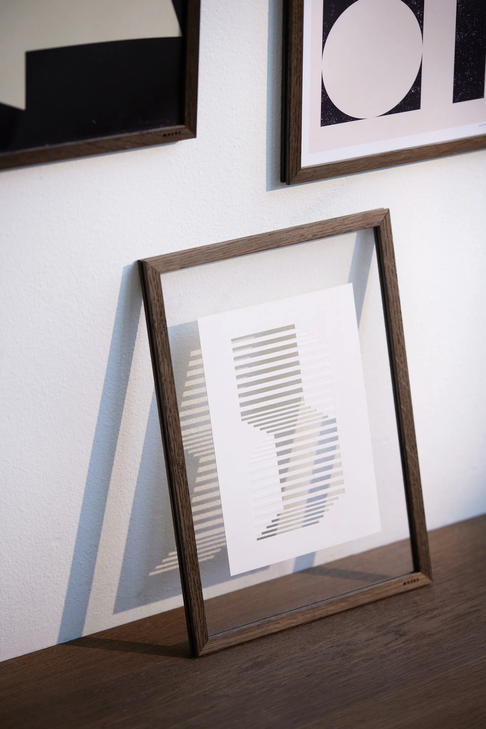 Moebe 框架 A5 16.5x22.7 cm, Smoked 自然木色 MOEBE