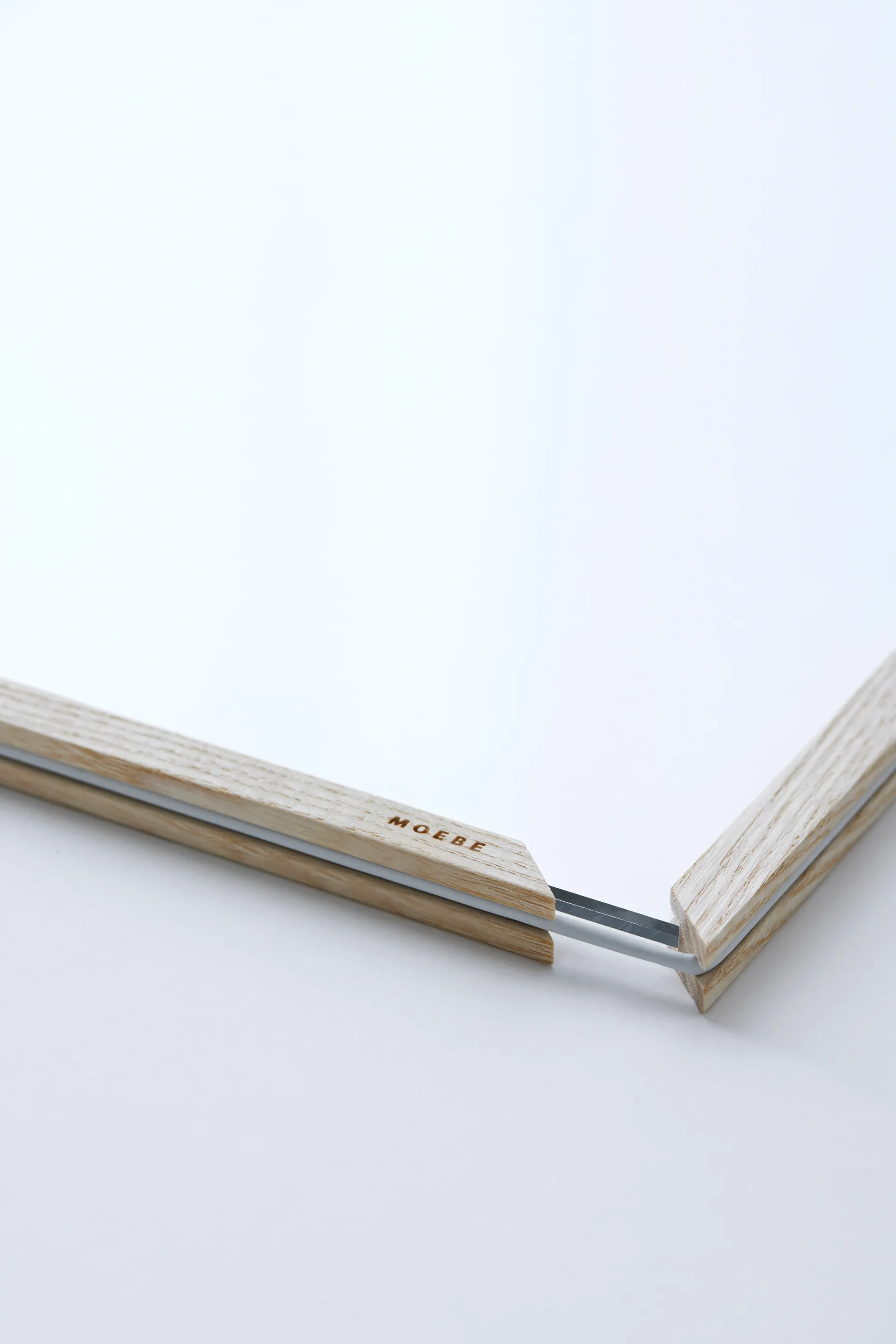 Moebe ash 框架 A4 23.2x31.7 cm, 透明色_木色_黑色 MOEBE