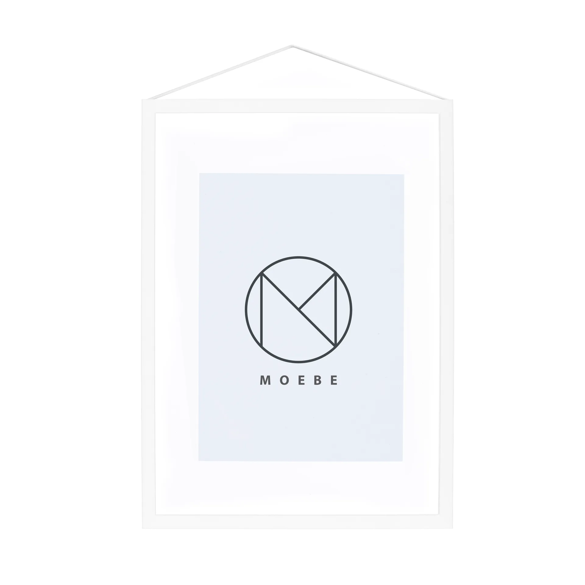 Moebe Frame A4 23x31,7 cm, 白色 MOEBE