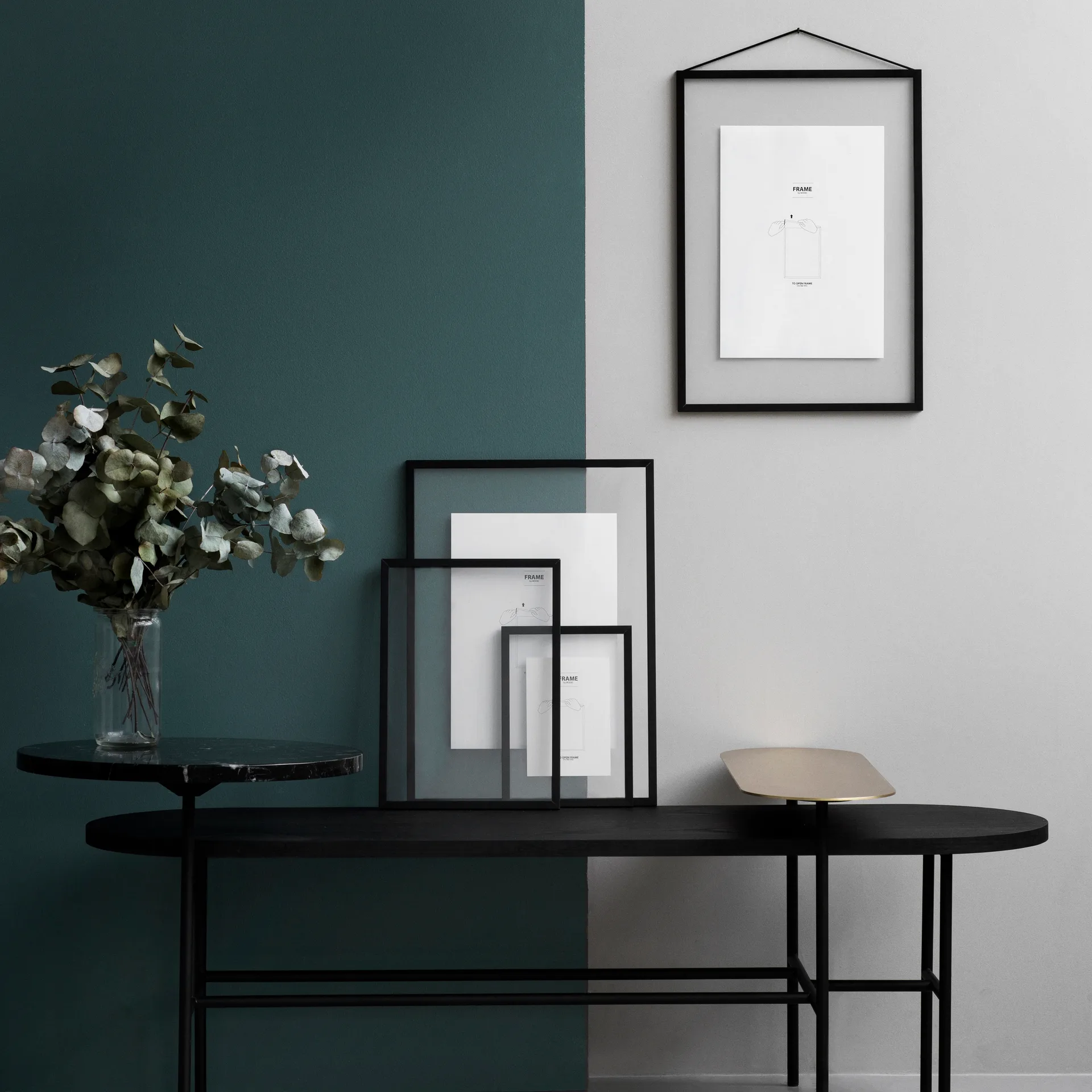 Moebe Frame A5 16,8x23 cm, 黑色 MOEBE