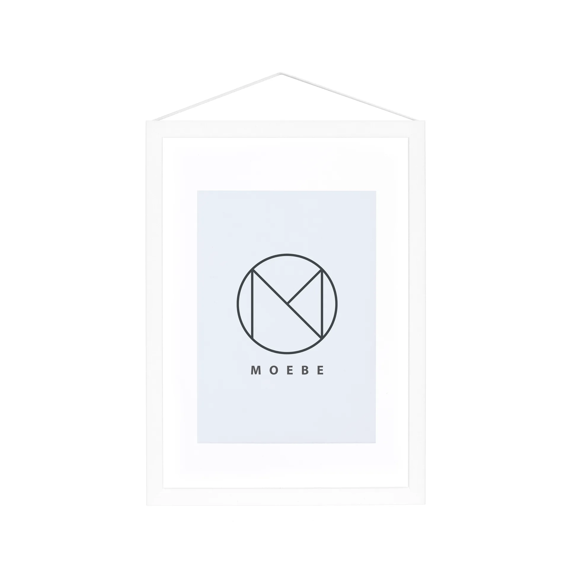 Moebe Frame A5 16,8x23 cm, 白色 MOEBE
