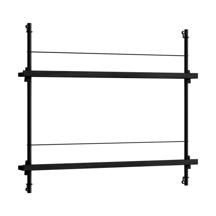 Moebe magazine rack, 黑色-黑色 MOEBE