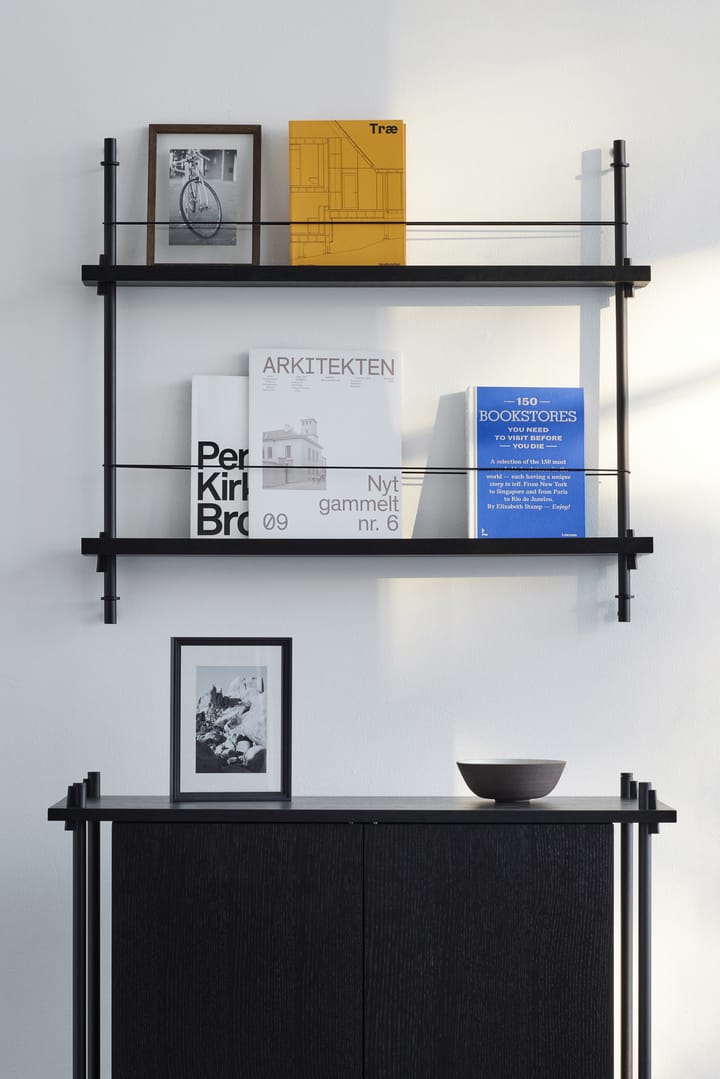 Moebe magazine rack, 黑色-黑色 MOEBE