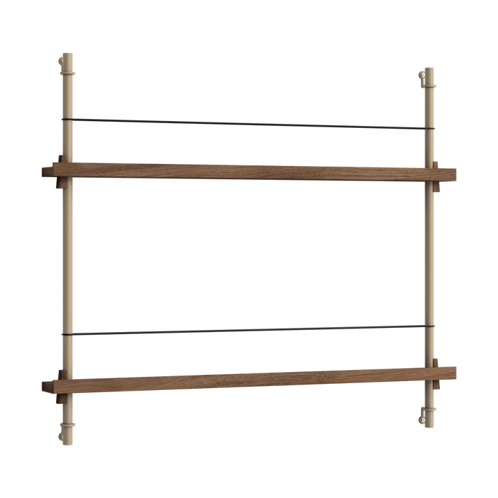Moebe magazine rack - Smoked 自然木色-灰色 - MOEBE