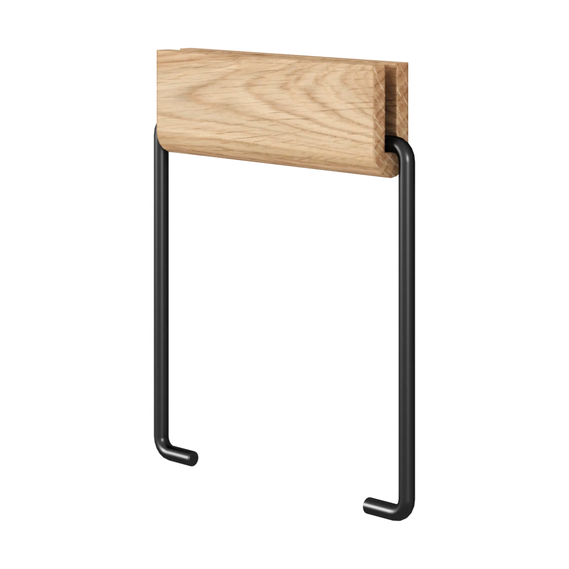 Moebe 卫生纸架, Oak-black MOEBE