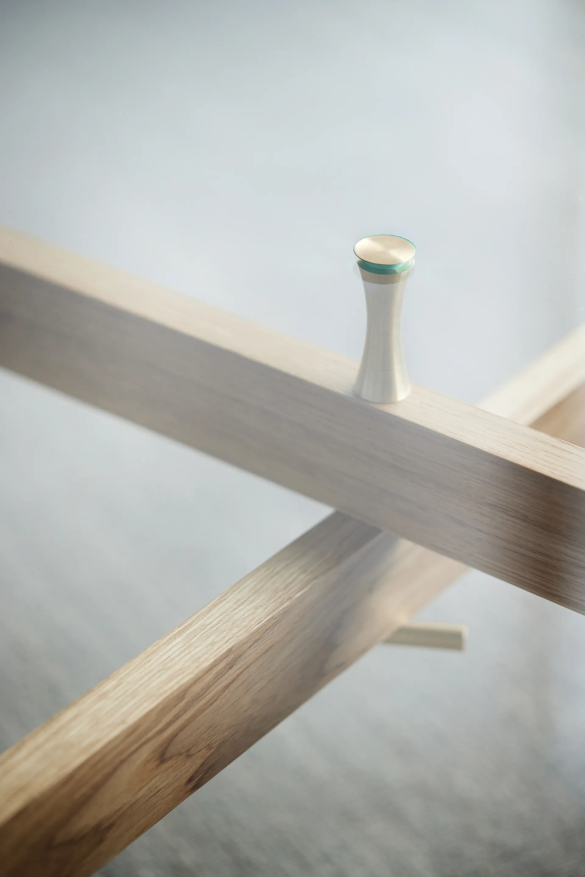 Moebe Round 咖啡桌 Ø88 cm, 自然木色 MOEBE