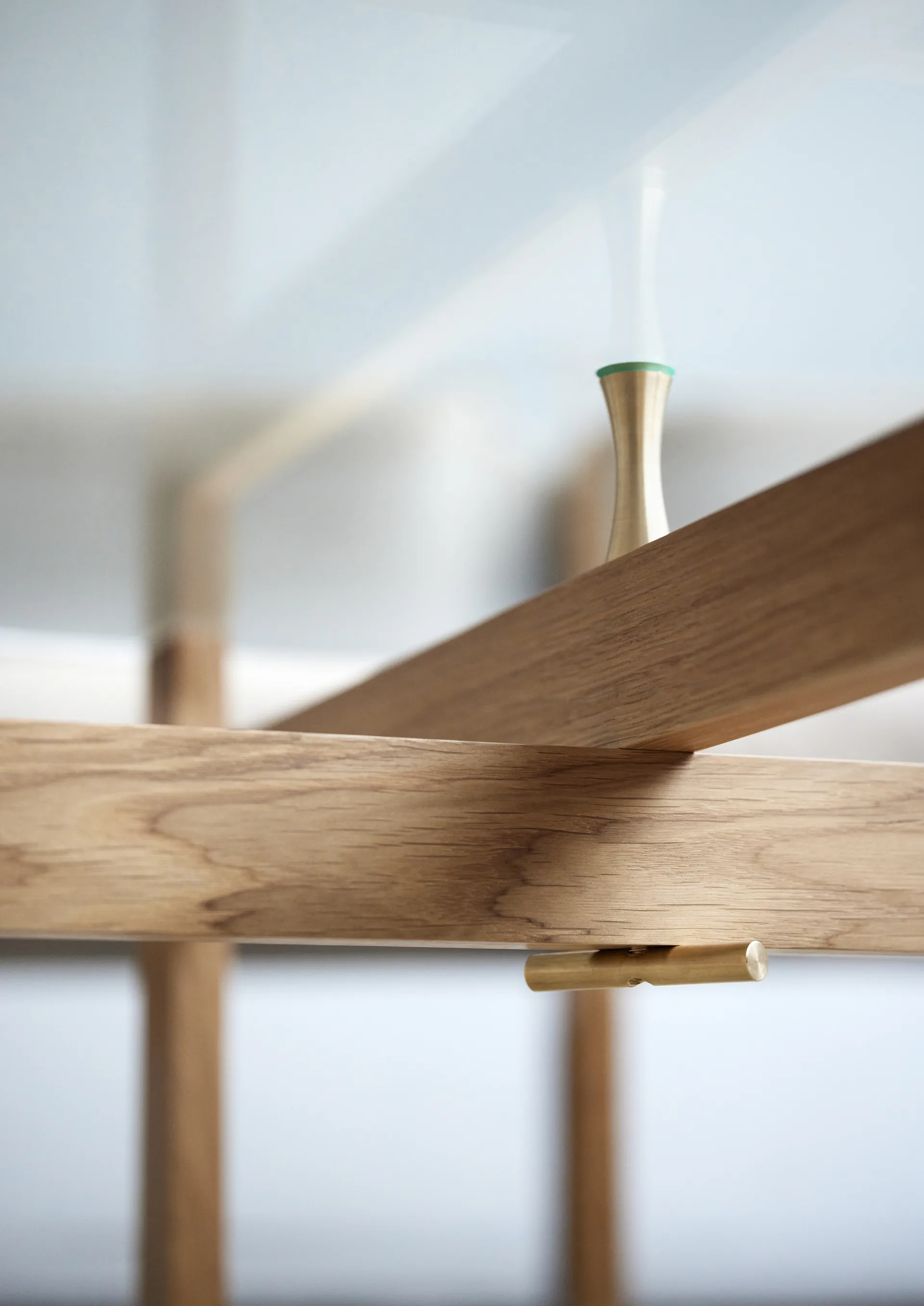 Moebe Round 咖啡桌 Ø88 cm, 自然木色 MOEBE