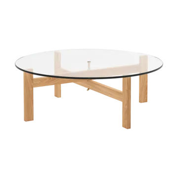 Moebe Round 咖啡桌 Ø88cm - 橡木 - MOEBE