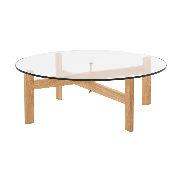 Moebe Round 咖啡桌 Ø88cm - 橡木 - MOEBE