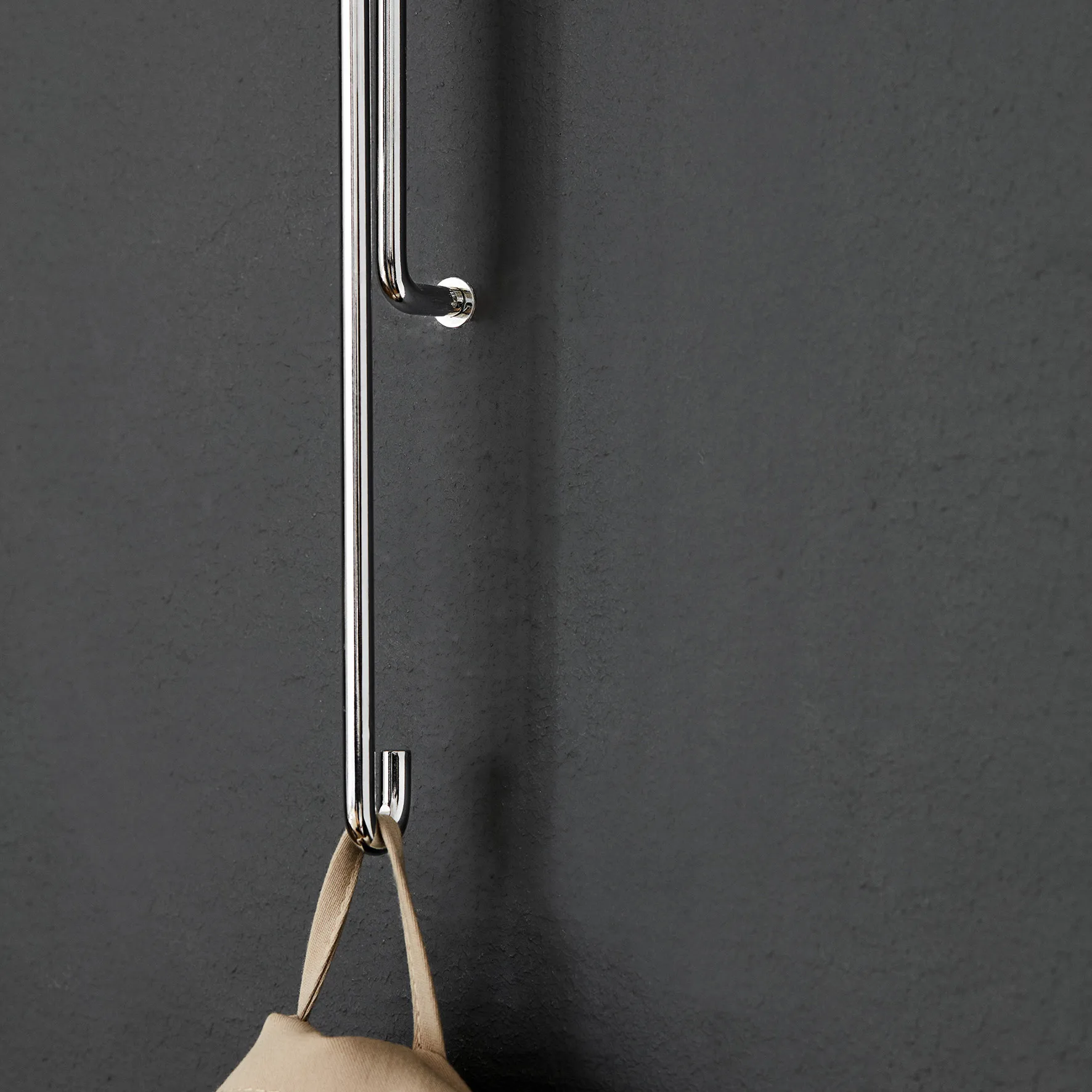 Moebe Wall hook large, Stainless steel MOEBE