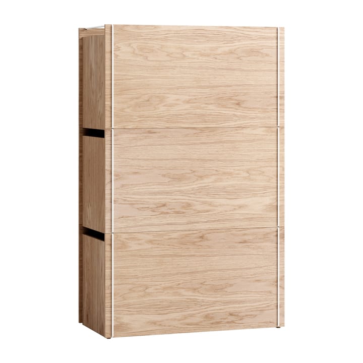 储物箱 oak 33x60 cm, Wood. white MOEBE