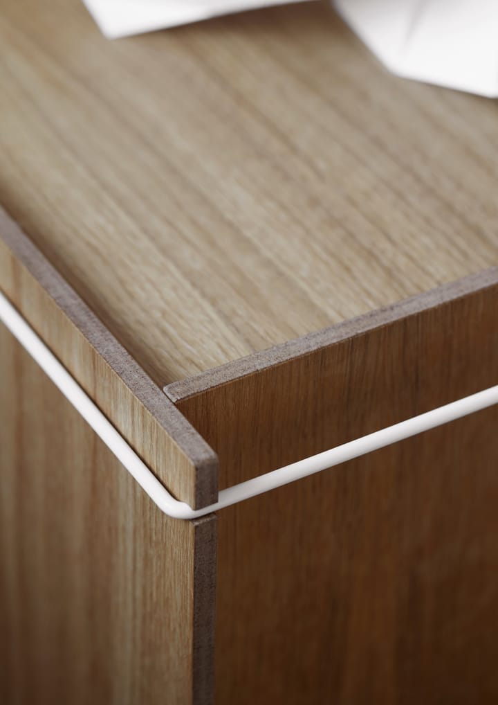 储物箱 oak 33x60 cm, Wood. white MOEBE