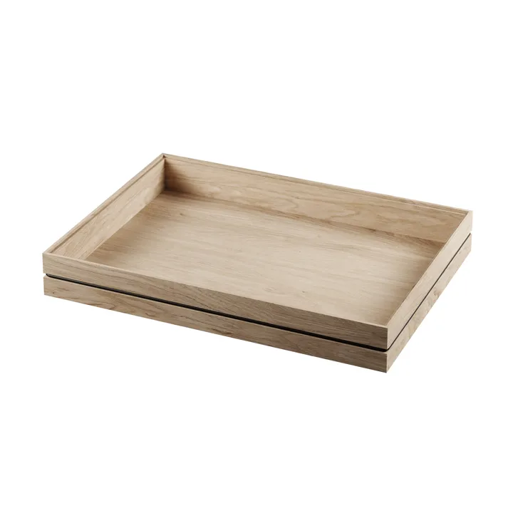 Organise 收纳盒 25x34cm - 木质 - MOEBE