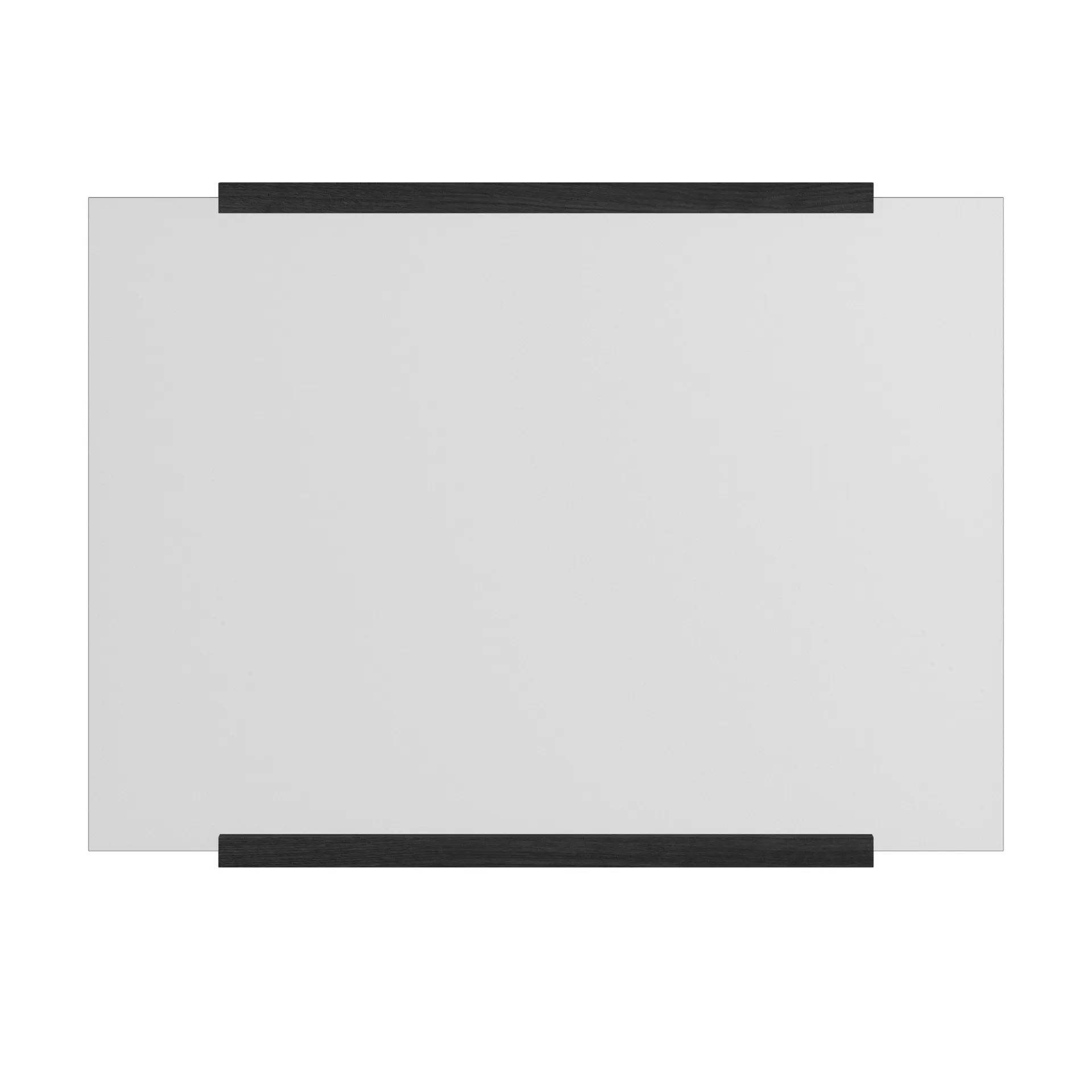 Rectangular 墙面镜 30x40 cm, Black MOEBE