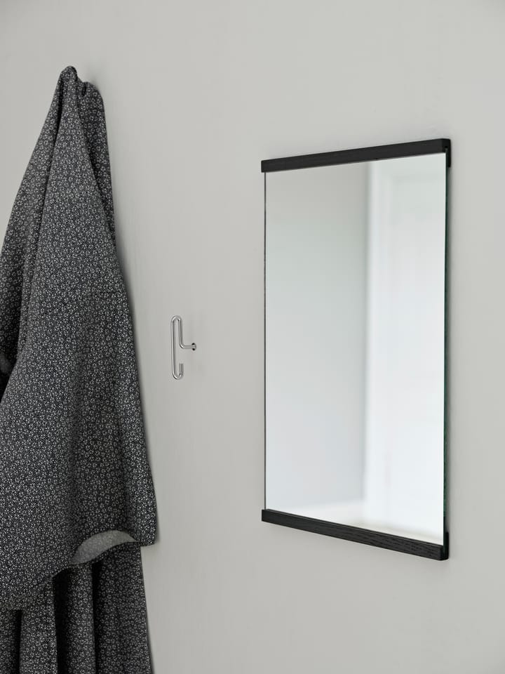 Rectangular 墙面镜 30x40 cm, Black MOEBE