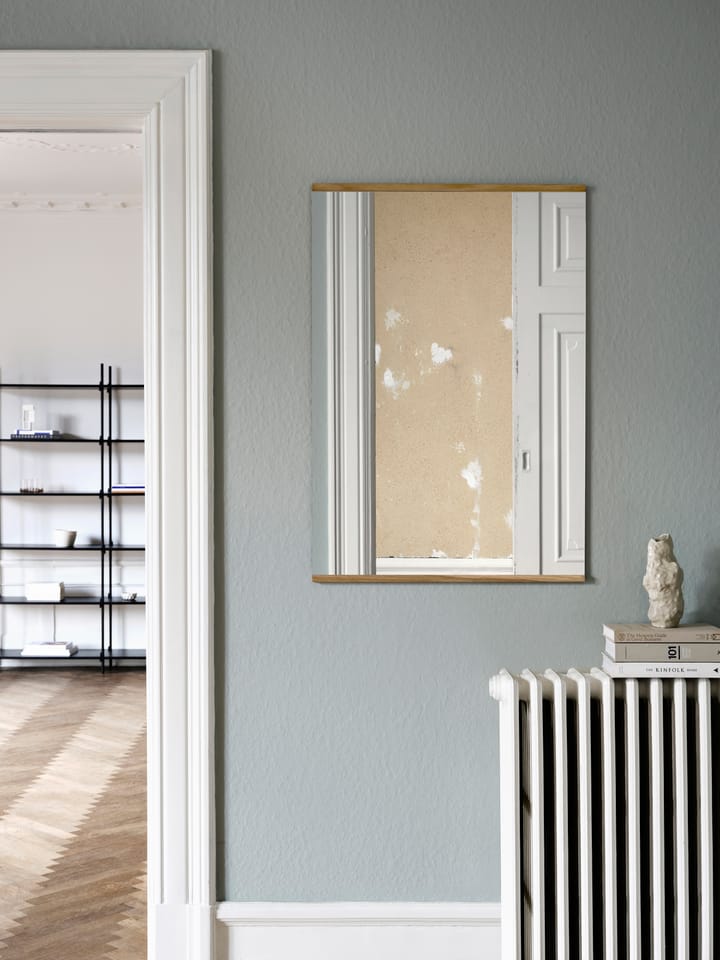 Rectangular 墙面镜 70x100 cm, Oak MOEBE