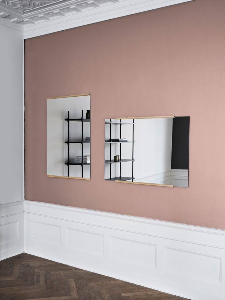Rectangular 墙面镜 70x100 cm, Oak MOEBE