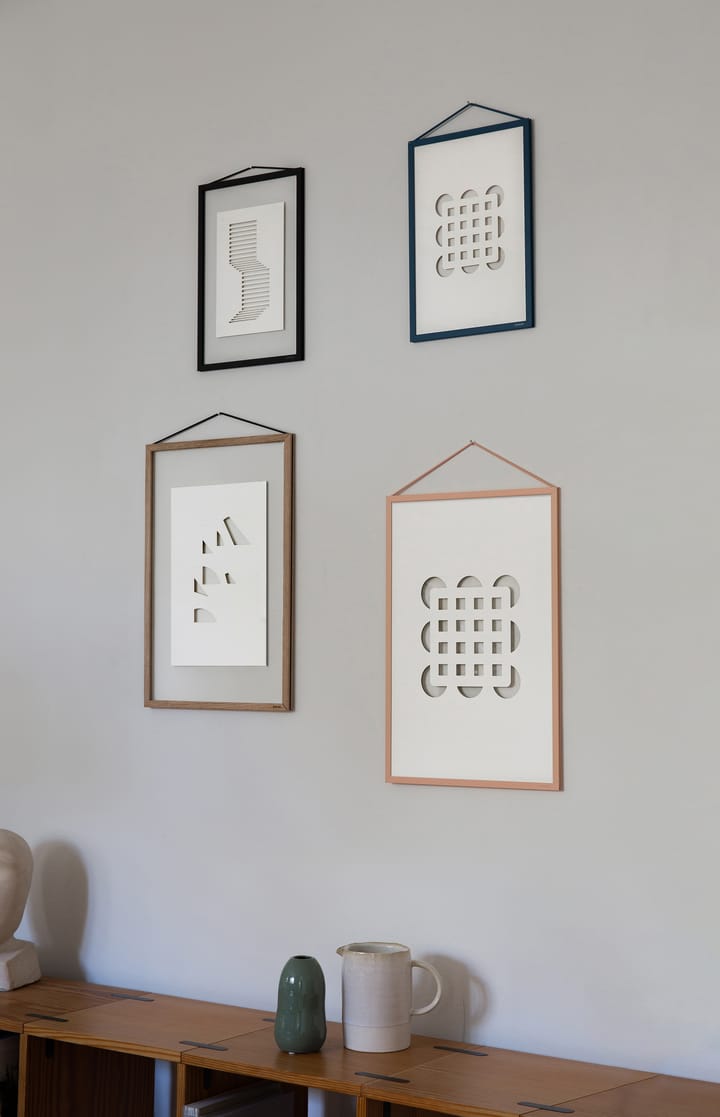Relief 艺术品 circles & squares 29.7x42 cm, Off White MOEBE