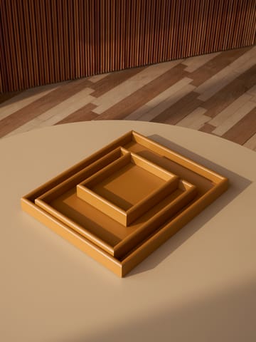 Arrange 托盘 小 17.3x21.4 cm - 琥珀色 - Montana