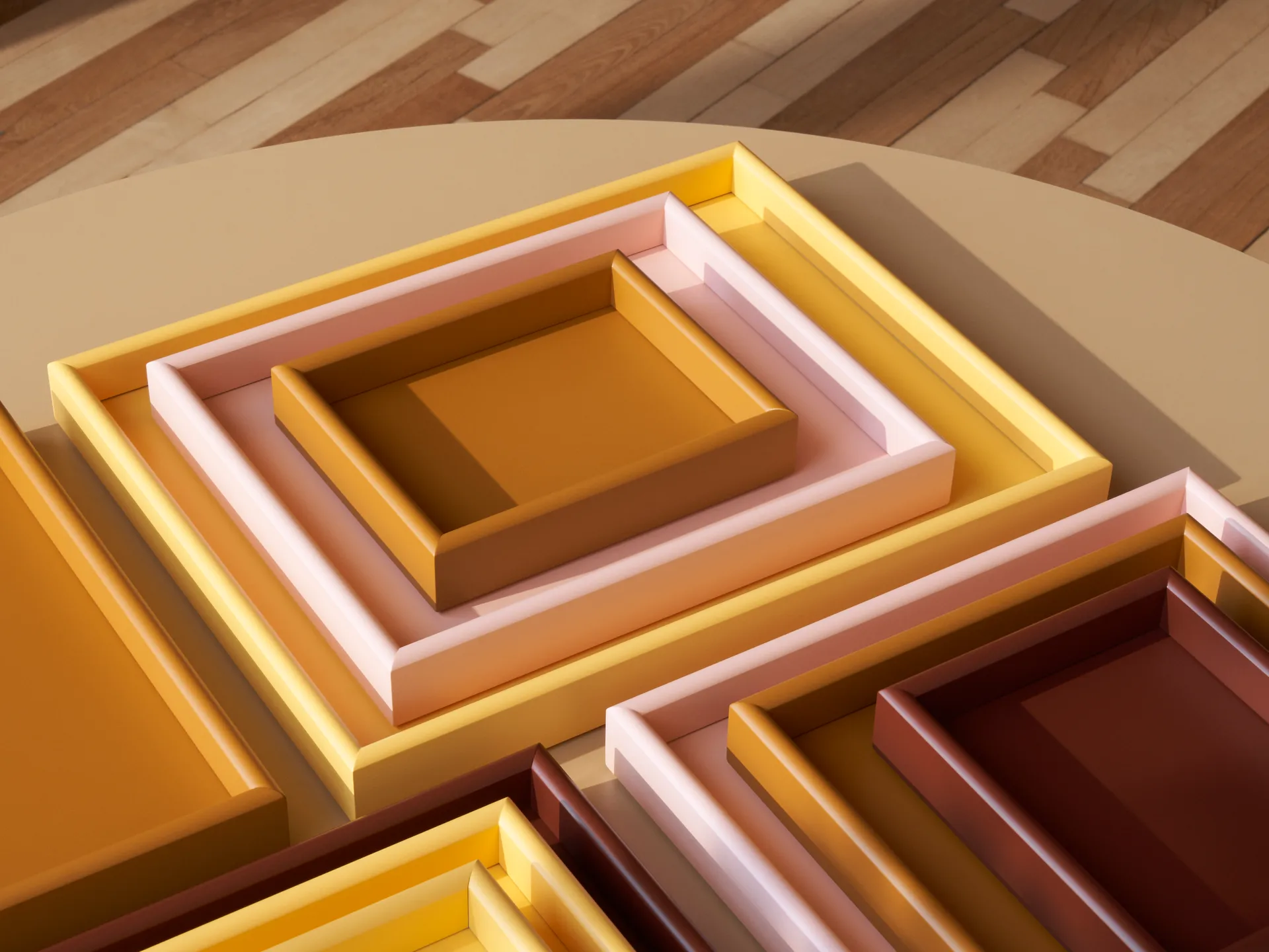 Arrange 托盘 中 27.3x32.6 cm, Ruby Montana