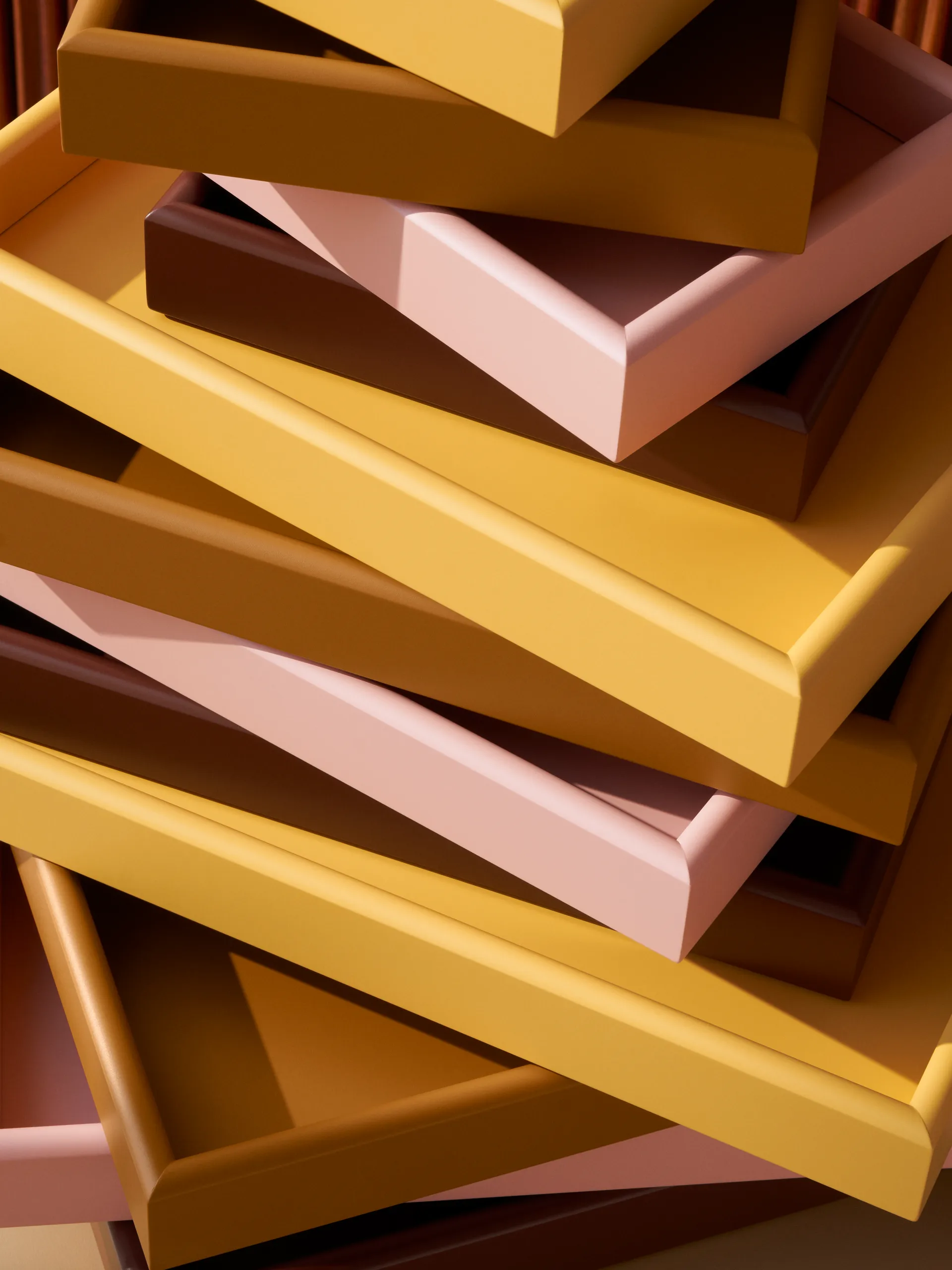 Arrange 托盘 大 35.3x44.1 cm, Acacia Montana