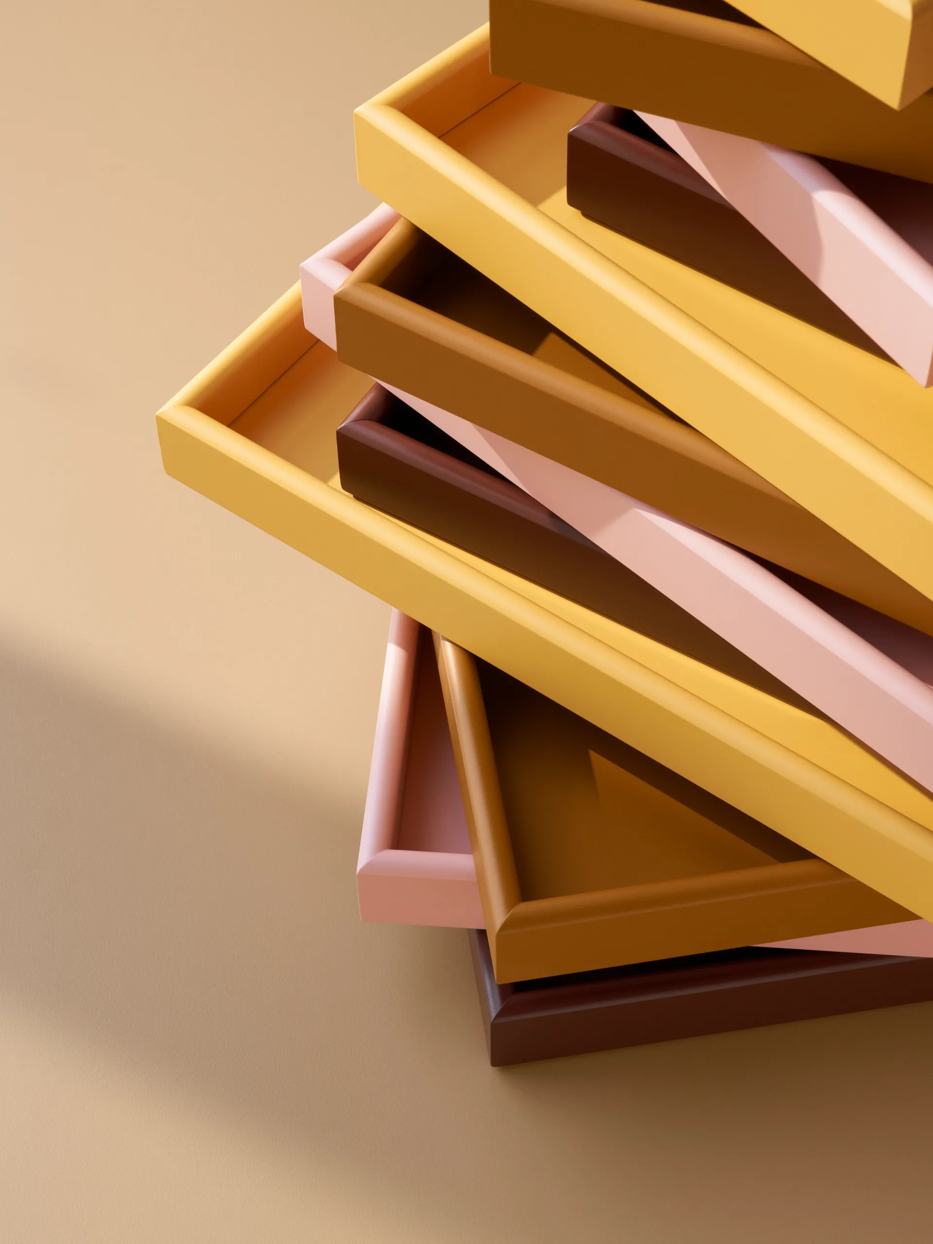 Arrange 托盘 大 35.3x44.1 cm, Masala Montana