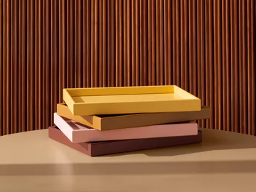 Arrange 大号托盘 35.3x44.1cm - 玛莎拉红 - Montana
