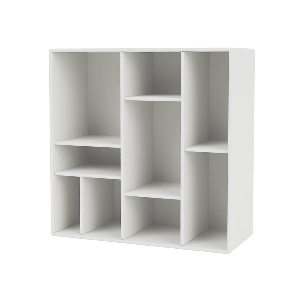 COMPILE 装饰置物架69.6x69.6cm, 白色01 Montana