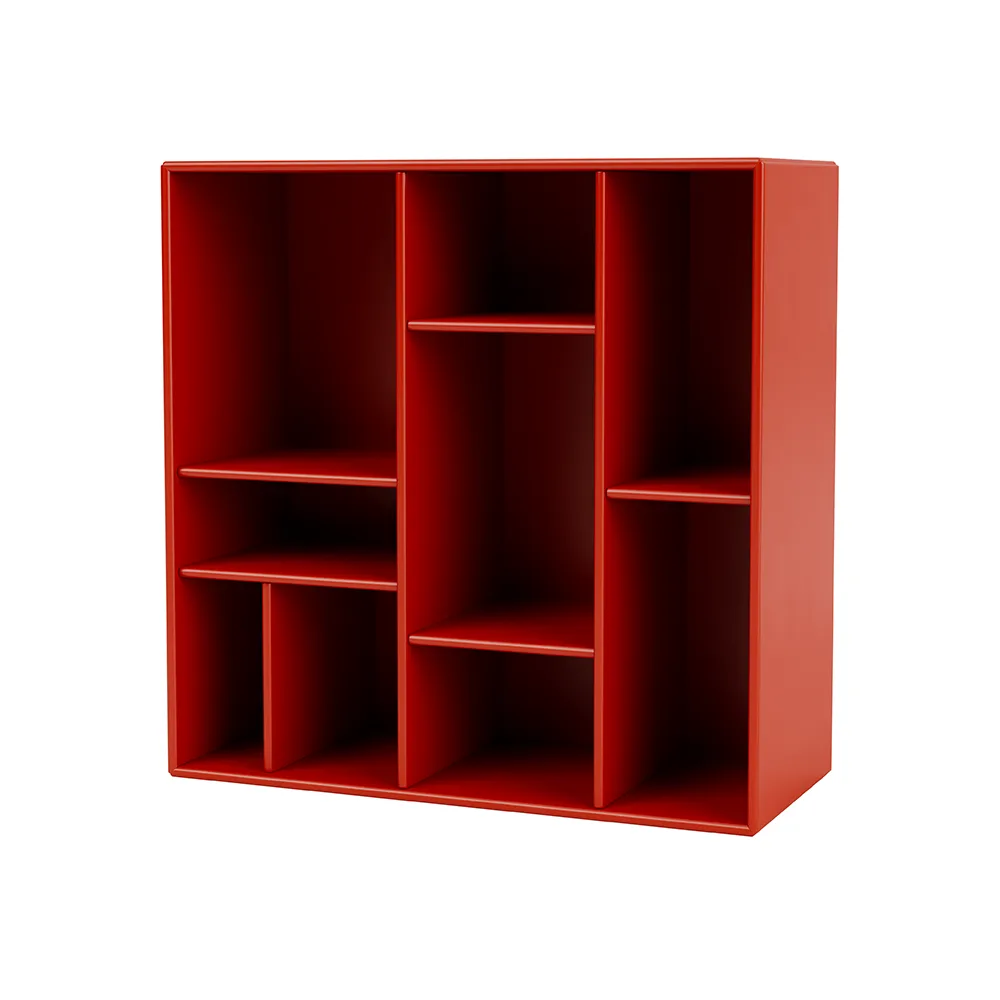 COMPILE 装饰置物架69.6x69.6cm, 玫瑰果色145 Montana
