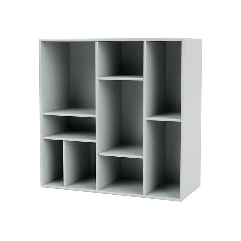 COMPILE 装饰置物架69.6x69.6cm, 牡蛎灰156 Montana