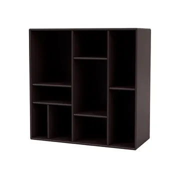 COMPILE 装饰置物架69.6x69.6cm - 黑醋色160 - Montana