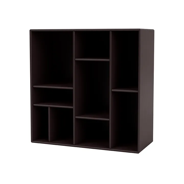 COMPILE 装饰置物架69.6x69.6cm - 黑醋色160 - Montana