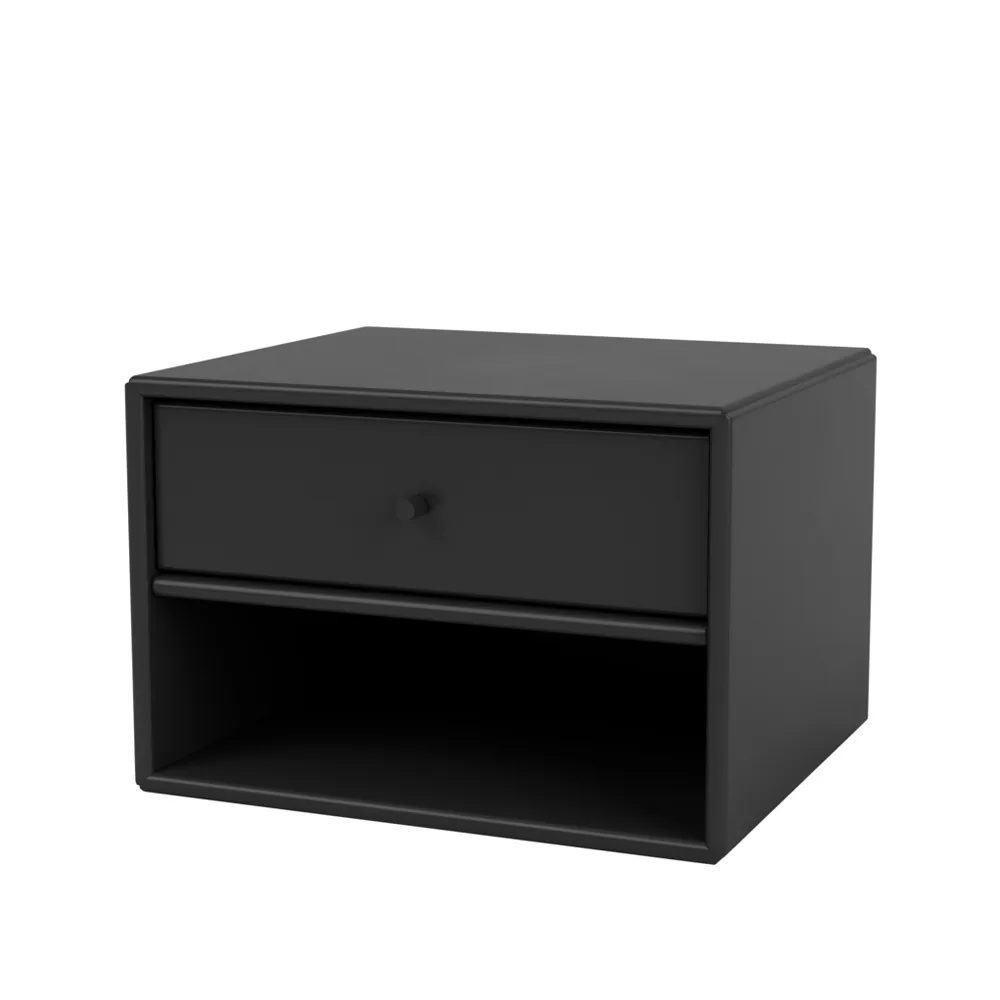 Dash bedside 桌子, Black 05, incl. suspension cm Montana
