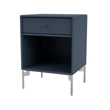 Dream bedside 桌子 - Juniper 138, chrome legs - Montana