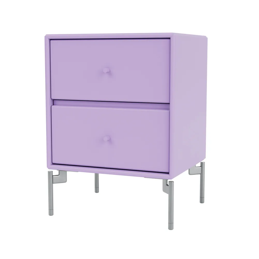 Drift bedside 桌子, Iris 164, chrome legs cm Montana