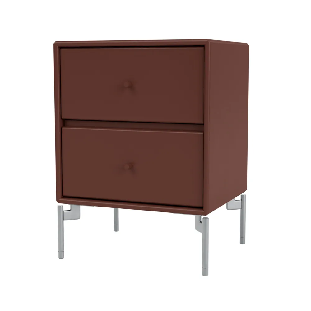 Drift bedside 桌子, Masala 155, chrome legs cm Montana