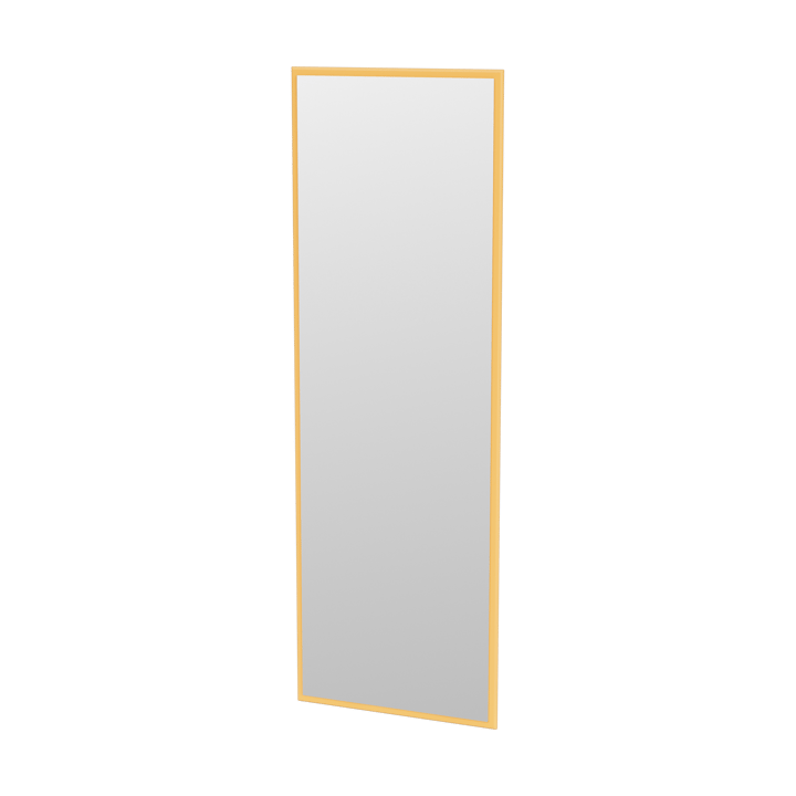 LIKE 丹麦简约方框镜玄关镜墙面镜 35.4x105cm - Acacia_金合欢黄 - Montana