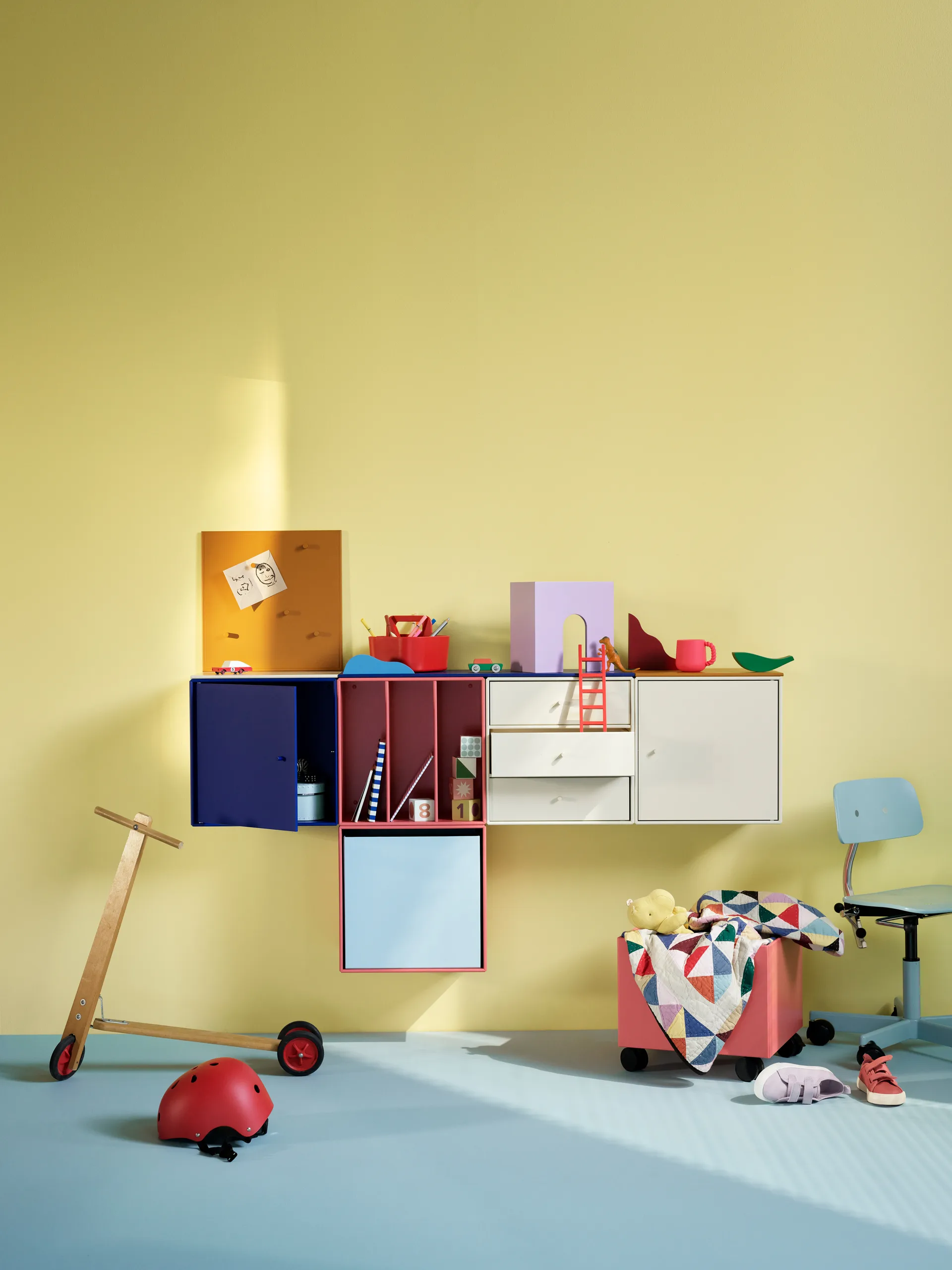 Montana Mini 1001 架子 35x35 cm, 君主蓝_Monarch Montana