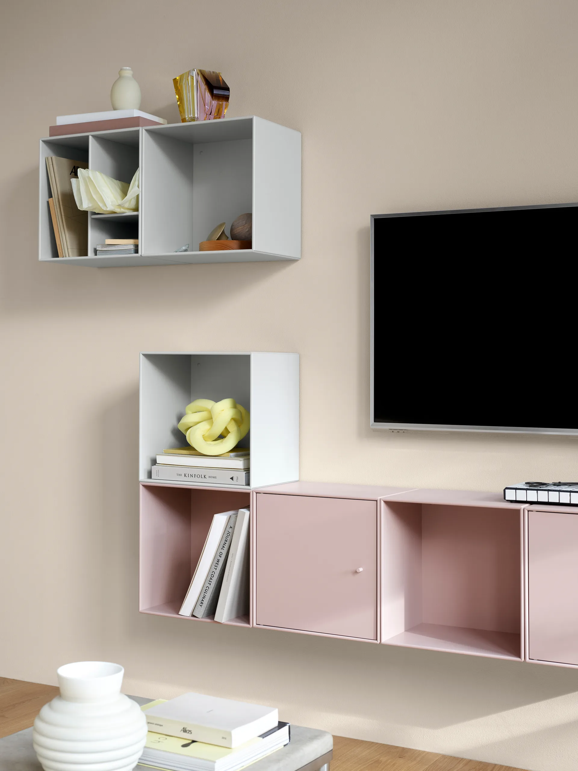 Montana Mini 1001 架子 35x35 cm, 北欧灰_Nordic Montana