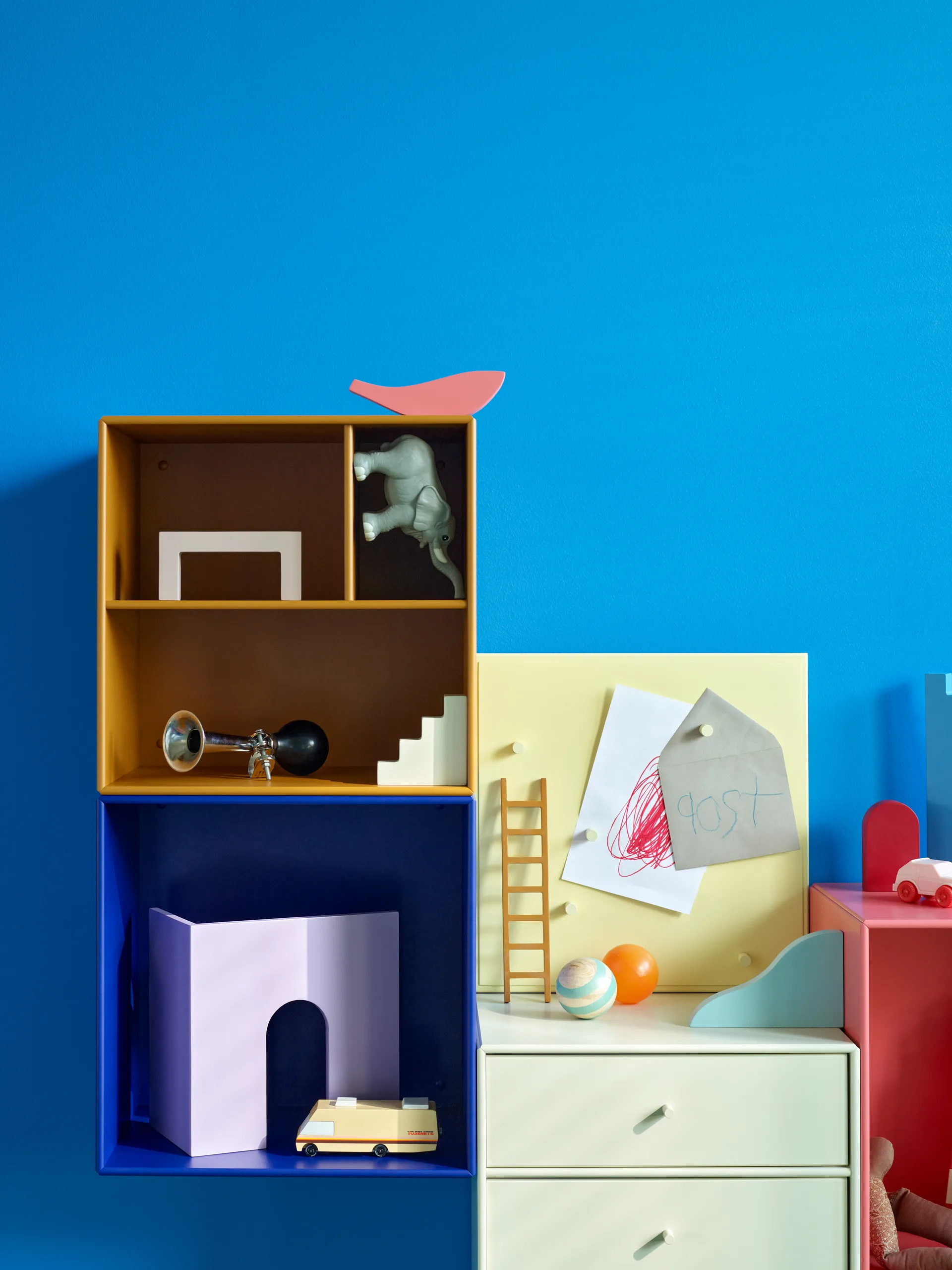 Montana Mini 1002 架子 35x35 cm, 琥珀色_Amber Montana