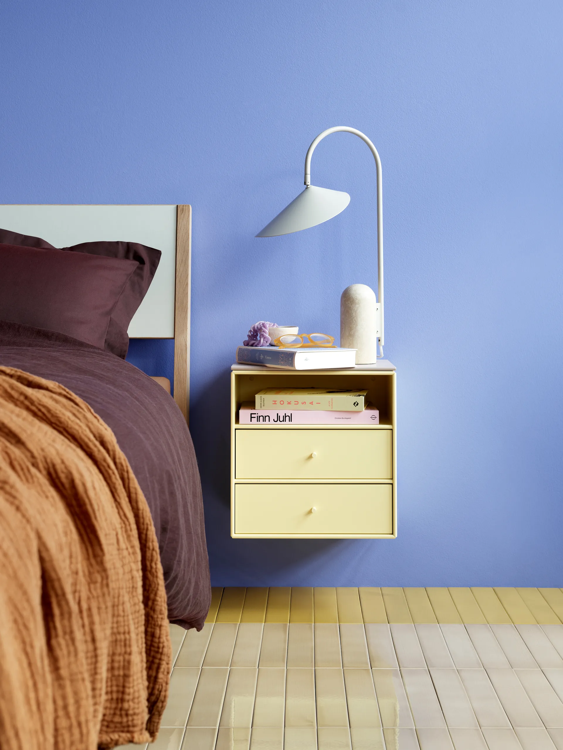 Montana Mini 1006 架子 35x35 cm, 柑橘黄_Camomile Montana