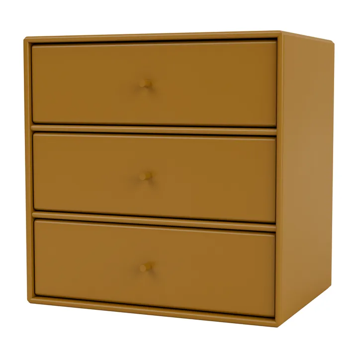 Montana Mini 1007 置物架35x35cm - 琥珀色 - Montana