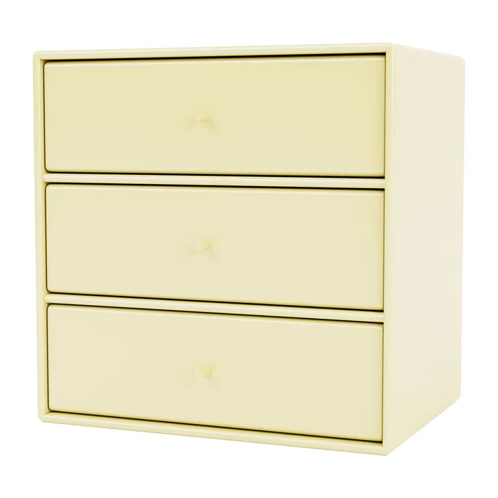 Montana Mini 1007 置物架35x35cm - 洋甘菊色 - Montana