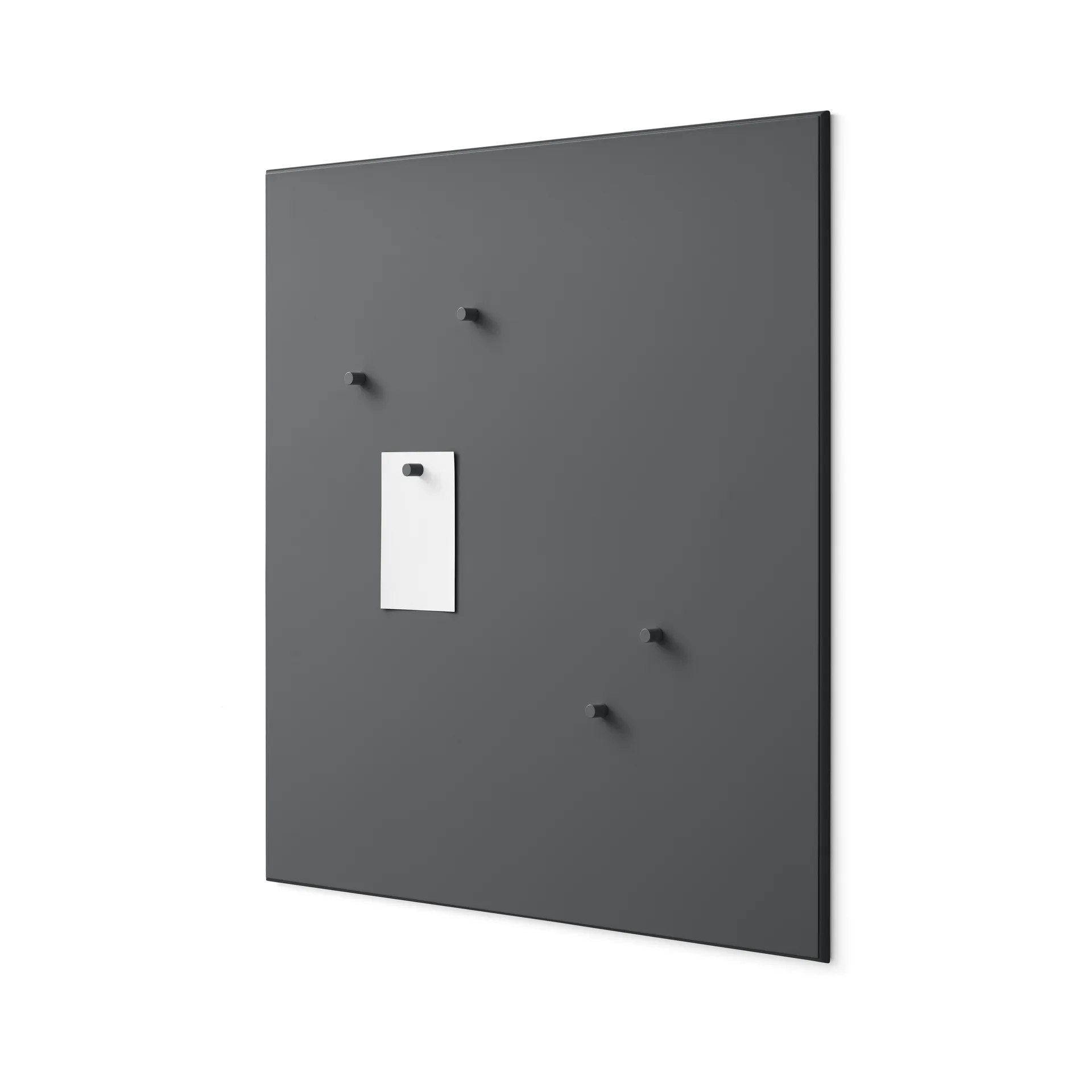 Montana noticeboard 69.6x69.6 cm, Anthracite Montana