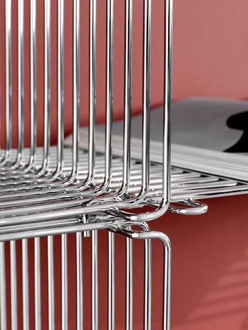 Panton 单线置物架 加长版 34.8x70x34.8cm - 铬合金色_Chrome - Montana