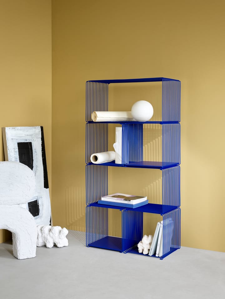 Panton 单线置物架 加长版 34.8x70x34.8cm, 君主蓝_Monarch Montana