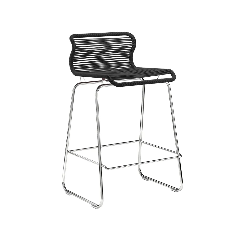 Panton One kitchen barstool, Clark, 不锈钢 Montana