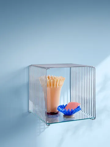 Panton Wire 架子 33x34.8 cm - 玻璃 - Montana