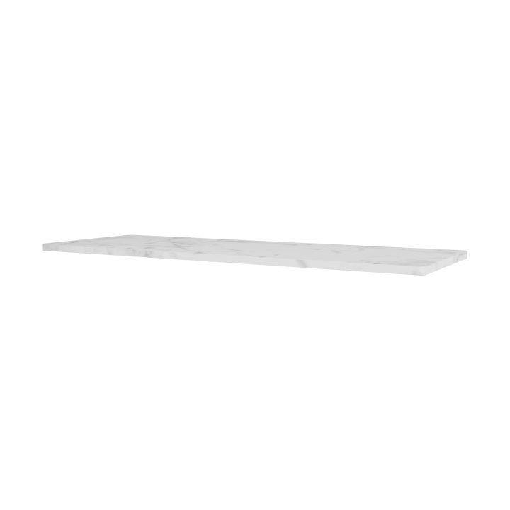 Panton Wire 架子 70,1x25,7 cm - White marble - Montana